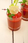 Fresh Tomato Juice Stock Photo