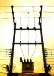 Electric Pylon Stock Photo