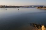 Beaches Near Ferragudo, Portugal Stock Photo