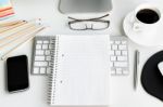 Office Desk Stock Photo