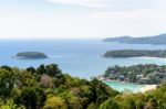 Hat Kata Karon Viewpoint In Phuket Island Stock Photo