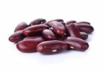 Kidney Bean Isolated On The White Background Stock Photo