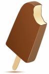 Choco Stick Ice Cream Stock Photo