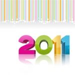 2011 New Year Stock Photo