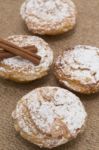 Flaky Bean Pastry Stock Photo