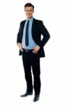 Stylish Young Businessman Stock Photo