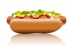 Hot Dog Stock Photo