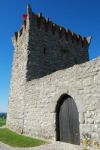 Our魠castle (blue Sky Background) Stock Photo