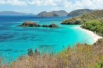 Beach In U.s. Virgin Islands Stock Photo