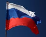 Flag Of Russia Stock Photo