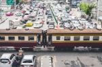 Rush Hour In Bangkok Stock Photo