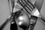 Silverware Stock Photo