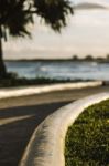 Kings Beach In The Sunshine Coast, Queensland Stock Photo