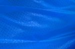 Wave Of Blue Textile Stock Photo