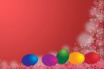 Easter Background Stock Photo