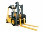 Forklift Truck Stock Photo