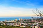 Beautiful Landscaped Of Hua Hin City Stock Photo