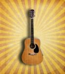 Acoustic Guitar Stock Photo