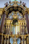 Marbella, Andalucia/spain - July 6 : Golden Altar In The Church Stock Photo