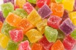 Colorful Sweets Background Stock Photo