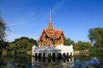 Golden Pavilion Stock Photo