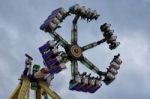 Carousel At Winter Wonderland Hyde Park Stock Photo