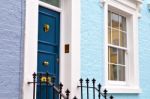 Notting   In London England Old    Wall Door Stock Photo