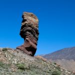 Mount Teide And The Rock Called The Tree Stock Photo