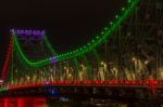 Story Bridge In Brisbane, Queensland Stock Photo