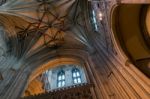 Interior View Of Canterbury Cathedral Stock Photo