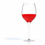 Red Wine Illustration Stock Photo