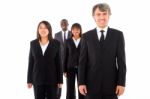 Multi-Ethnic Business People Stock Photo