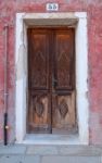 Italy Venice Burano Island Stock Photo