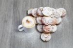 Muffins And Coffee In The Morning Stock Photo