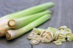 Stems Of Lemon Grass Stock Photo