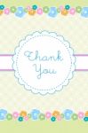 Thank You Card Stock Photo