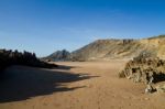 Beautiful Beach In Sagres Stock Photo