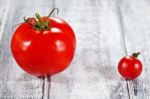 Cherry Tomatoes Stock Photo