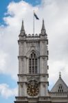 London/uk - March 21 : Exterior View Of Westminster Abbey In Lon Stock Photo