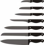 Set Knives Stock Photo