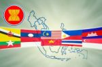 Asean Economic Community Stock Photo