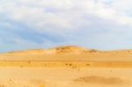 Eastern Desert Landscape In Egypt Stock Photo