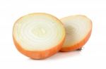 Onion Isolated On The White Background Stock Photo