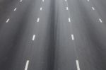 Empty City Road Surface Floor Stock Photo