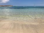 Mellieha Bay, Beach In A Mediterranean Island Malta, With A Crystal Clear Blue Water Stock Photo