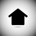 House Icon.  Illustration Stock Photo