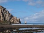 Morro Rock Bay Stock Photo