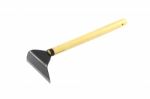 Small Hoe For Gardening On White Background Stock Photo