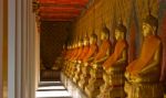 Budha Statue At Wat Arun Bangkok Thailand Stock Photo