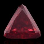 Citrine Ruby Stock Photo